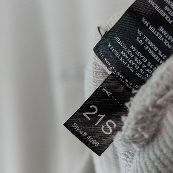 Kuhl Hoodie Womens Large Stria Gray Striped Pullover Kangaroo Pocket - Picture 9 of 12